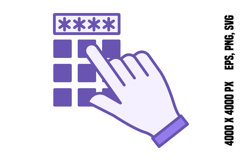 Colored Code Icon Product Image 1
