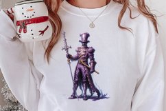 Mysterious Gothic Christmas Clipart Sublimation Product Image 2