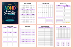 2027 ADHD Focus &amp; Productivity Journal | Daily Planner Product Image 2