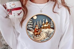 Beautiful Christmas Watercolor Clipart, Beautiful Christmas Product Image 2