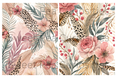 Shabby Chic, Flowers, Papers, Junk Journal Product Image 2