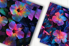 Tropical Hibiscus Bloom Paper Product Image 2