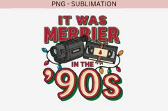90's Christmas png design for T-shirts Product Image 2