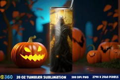 Halloween Tumbler Sublimation Wraps, Tumbler Halloween Product Image 2