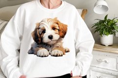 Cute Sleeping Dogs Clipart Product Image 1