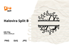 Halovira Split Monogram Product Image 1