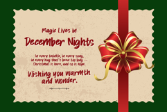 Snowy Giggles is a Christmas handwritten font Product Image 6