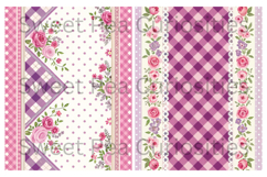 Shabby Chic, Flowers, Papers, Junk Journal Product Image 2