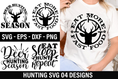 Hunting SVG Design - Eat Sleep Hunt Repeat Product Image 1