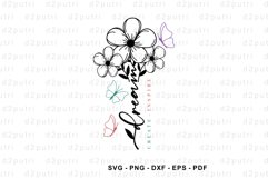 Dream Create Inspire, Inspirational Quote T shirt Design Product Image 2