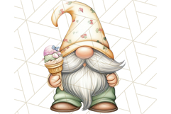 Summer Garden Gnomes Clipart PNG, Summer Country Gnomes Png Product Image 2