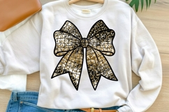 Leopard &amp; Checkered Bow PNG Set Product Image 2