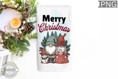 Merry Christmas Kitchen Towel - Christmas Towel Design Product Image 1