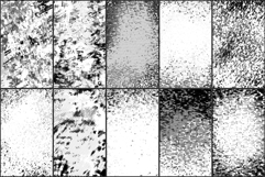 30 Halftone Circle Textures Product Image 3