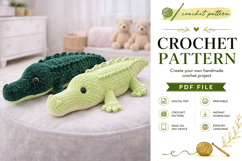 Alligator Amigurumi Crochet Pattern PDF Product Image 4