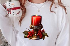 Gothic Christmas Clipart Sublimation, Gothic Christmas Product Image 2