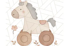 Kid’s Toy Clipart, Nursery Decor Png, Trucks, Rockets, Cars Product Image 2