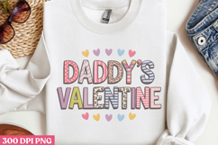 Daddy&#039;s Valentine PNG, Fathers Day Sublimation PNG Product Image 3