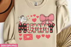 Mummy PNG, Valentine Mama Coquette PNG Product Image 1