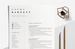 Resume Template | CV Template - Laura Barnett Product Image 3