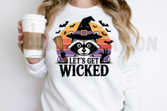 Let&#039;s Get Wicked, Spooky Funny Sublimation PNG Design Product Image 2