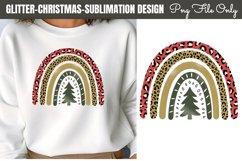 Glitter Christmas Sublimation Designs Clipart Product Image 1