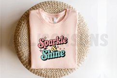 Sparkle &amp; Shine PNG Sublimation, Shiny Glitter PNG Product Image 2