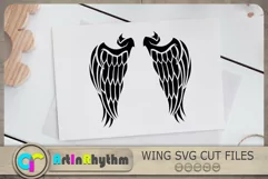 Angel Wings Svg, Wings Svg, Angel Svg, Angel Wing Clipart Product Image 2