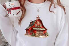 Western Christmas Cowboy Clipart Sublimation, Christmas PNG Product Image 2