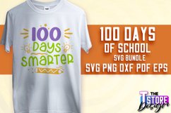 100 days of school SVG Design|Quotes SVG Design | School SVG Product Image 4