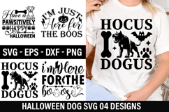 Halloween Dog SVG Design - Have a pawsitively happy hallowee Product Image 1