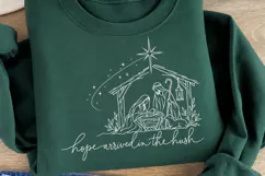 Joy Beneath the Guiding Star PNG, Shepherd and Lamb Christma Product Image 2