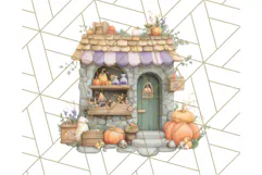 Halloween Candy Shop Clipart PNG, Trick or Treat Clip Art Product Image 2