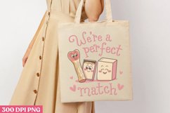 We&#039;re a perfect match PNG, Retro Valentine PNG Product Image 2