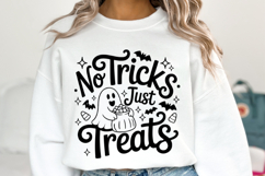 No Tricks Just Treats Svg | Halloween Svg | Shirt Svg Product Image 1