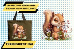 Adorable Critter Watercolor Sublimation Art Product Image 1