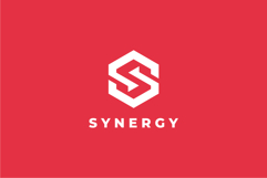 Synergy Letter S Hexagon Logo Design Vector Template Product Image 2