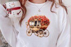 Vintage Christmas Magic Clipart, Christmas Clipart Product Image 2