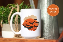 Halloween Bats PNG, Cartoon Halloween Bats Sublimation PNG Product Image 2