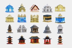 3D Worship Place Bundle Product Image 2