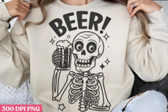 Beer! PNG, Funny Beer Quotes Sublimation PNG Product Image 1