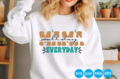 Mother's day retro SVG Design, Mom design Product Image 3