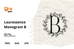 Lauressence Monogram Product Image 1