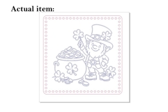 St. Patrick’s day basket base with leprechaun engraving file Product Image 2
