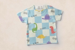 Cute Dinosaur Seamless Pattern Product Image 2