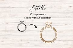 Engagement Ring SVG Product Image 2