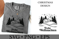 Frohe Weihnachten Svg | Christmas svg | Shirt Svg Product Image 3
