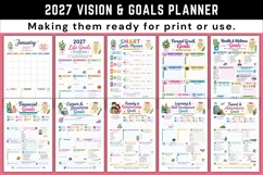 2027 Vision &amp; Goals Planner Product Image 2