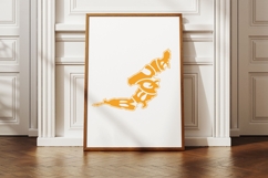 Bequia Island Shape SVG Cut File Product Image 1