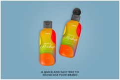Cosmetic Bottles with Flip Cap Mockup Product Image 2